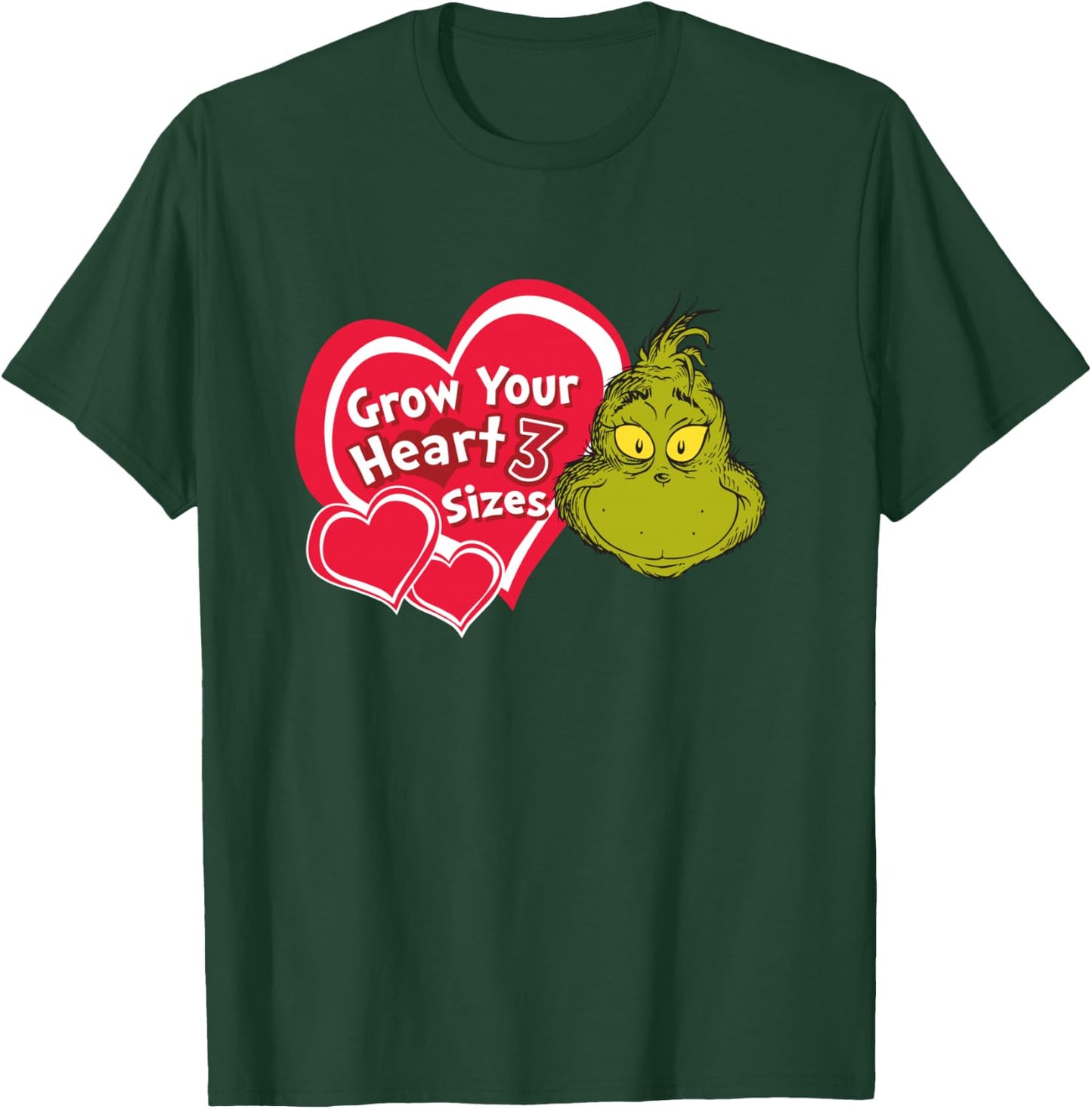 Dr. Seuss Grinch Grow Your Heart T-Shirt - T-Shirt | Forest