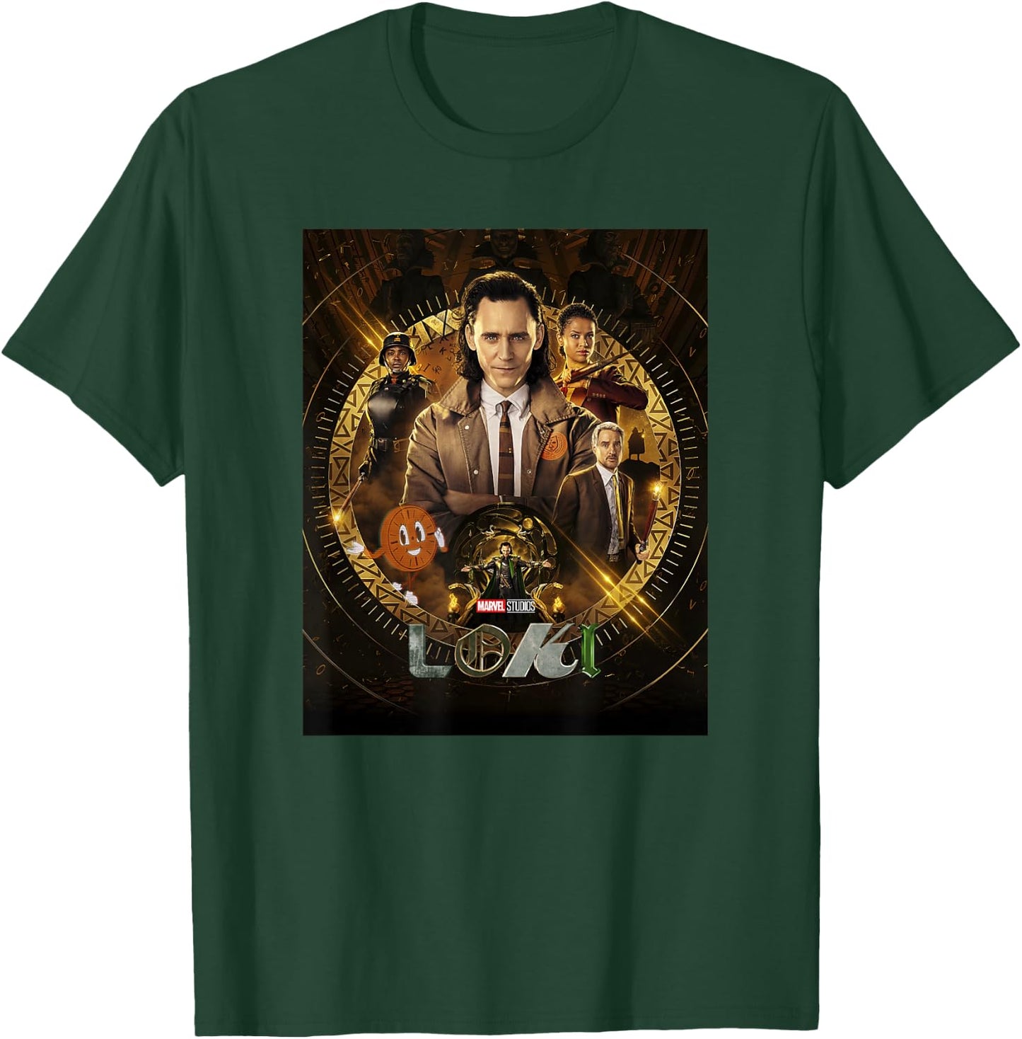 Marvel Loki Group Shot Poster T-Shirt - T-Shirt | Forest