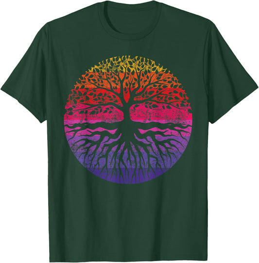 Tree Outdoor Leaves Wildlife Forest Nature T-Shirt - T-Shirt | Forest