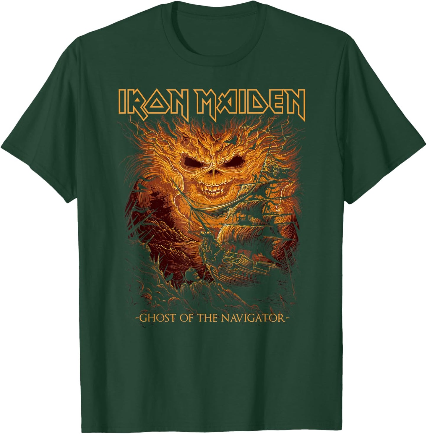 Iron Maiden - Ghost of the Navigator T-Shirt - T-Shirt | Forest