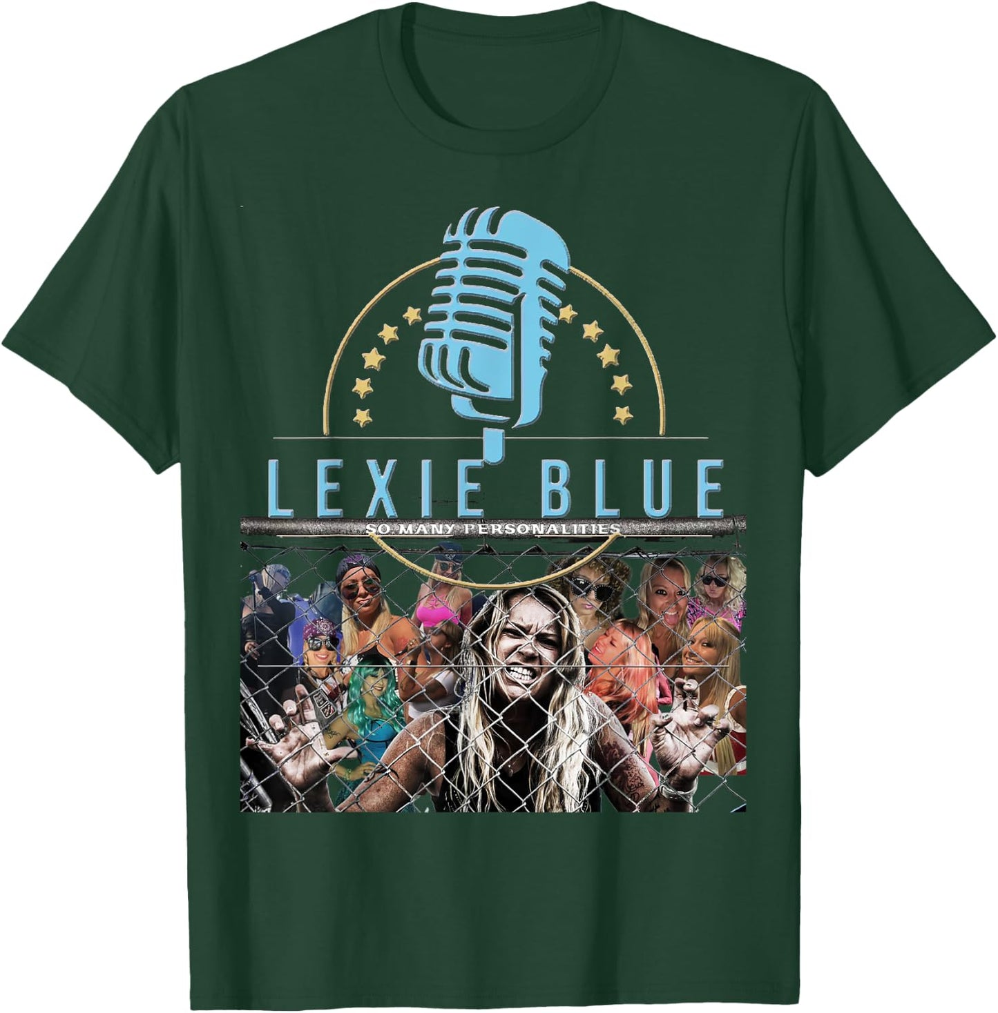 Lexie Blue So Many Personalities T-Shirt - T-Shirt | Forest
