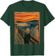The Scream of Edvard Expressionism Munch Art T-Shirt - T-Shirt | Forest