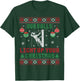 Ugly Our Balls Light Up Your Christmas Sweater Lineman Gift T-Shirt - T-Shirt | Forest