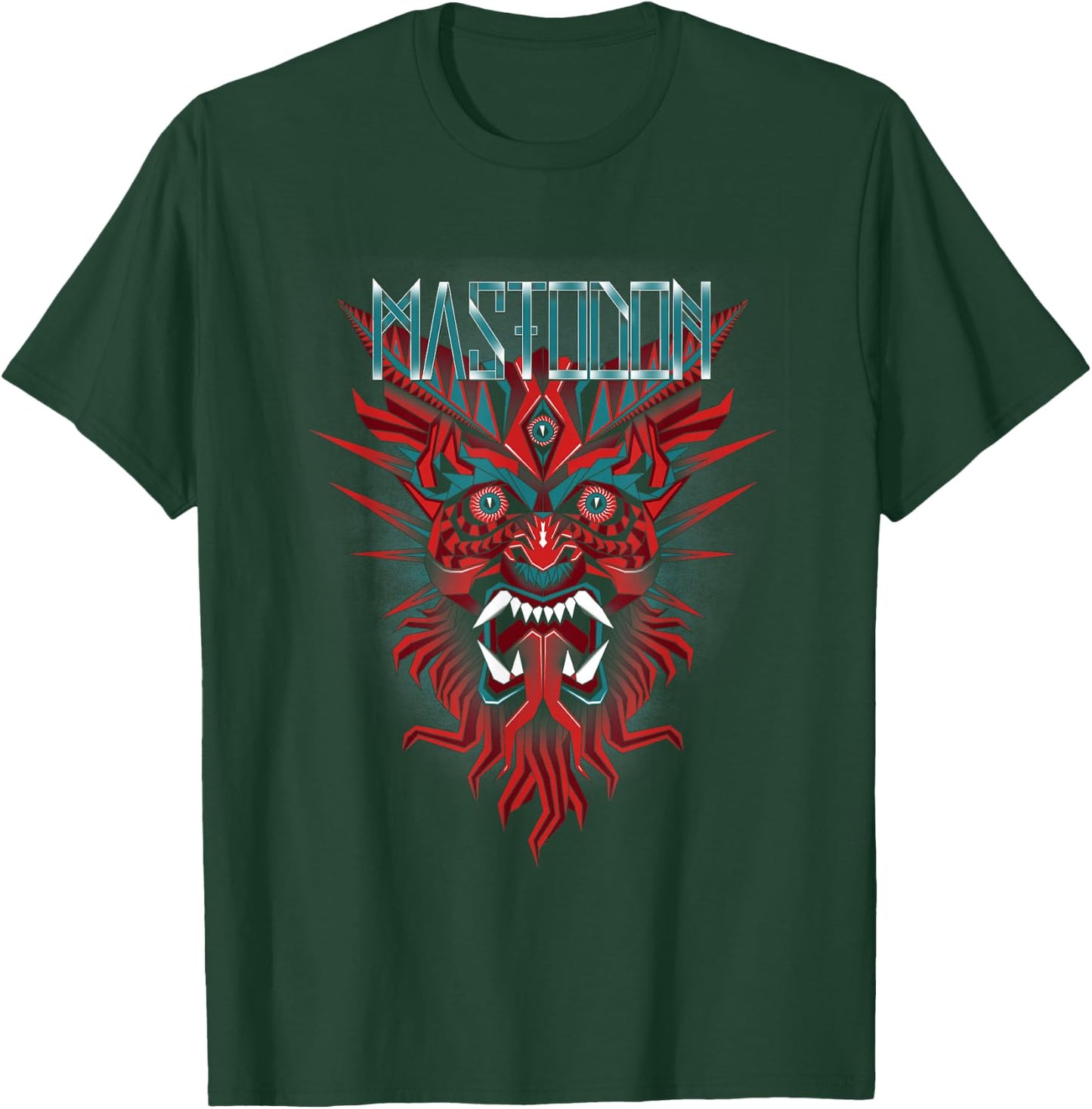 Mastodon Geodemon T-Shirt - T-Shirt | Forest
