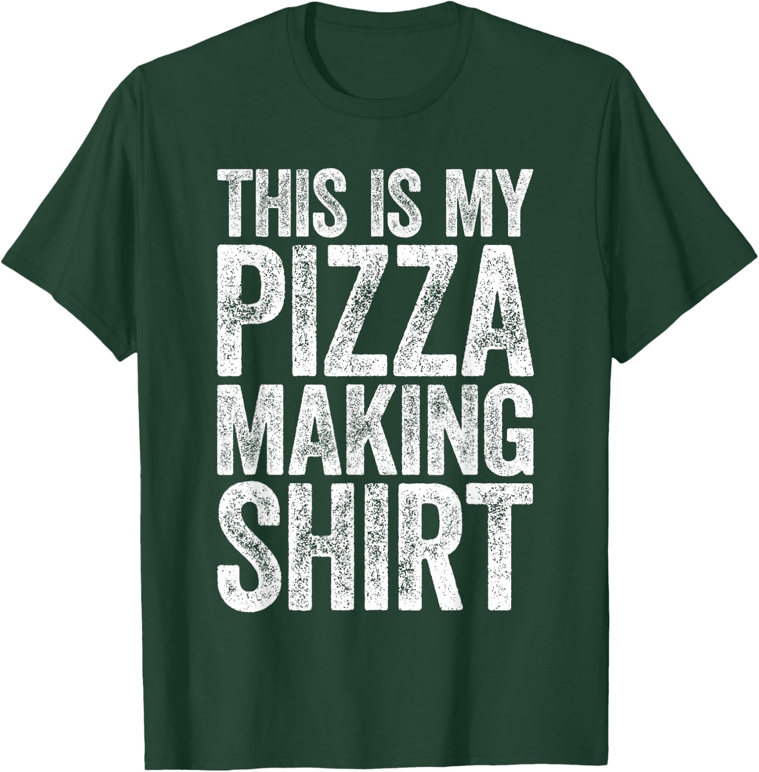 This Is My Pizza Making Shirt Men Women Kids Food Lover T-Shirt - T-Shirt | Forest