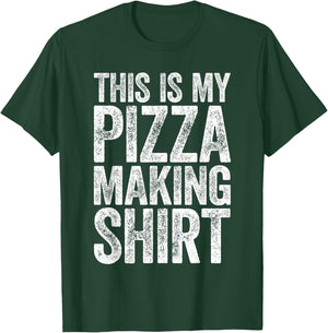 This Is My Pizza Making Shirt Men Women Kids Food Lover T-Shirt - T-Shirt | Forest