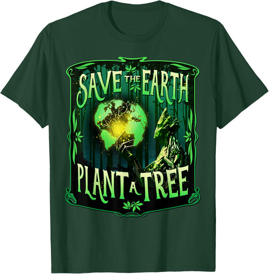 Marvel Earth Day Groot Save The Earth Plant A Tree T-Shirt - T-Shirt | Forest