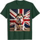 British Bulldog Patriotic Union Jack Men T-Shirt - T-Shirt | Forest