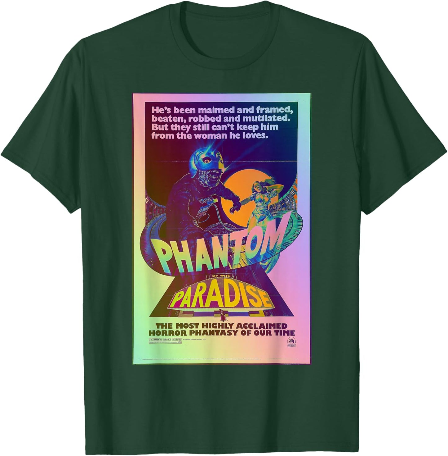 Movie Classic Poster Rock and roll Phantom T-Shirt - T-Shirt | Forest