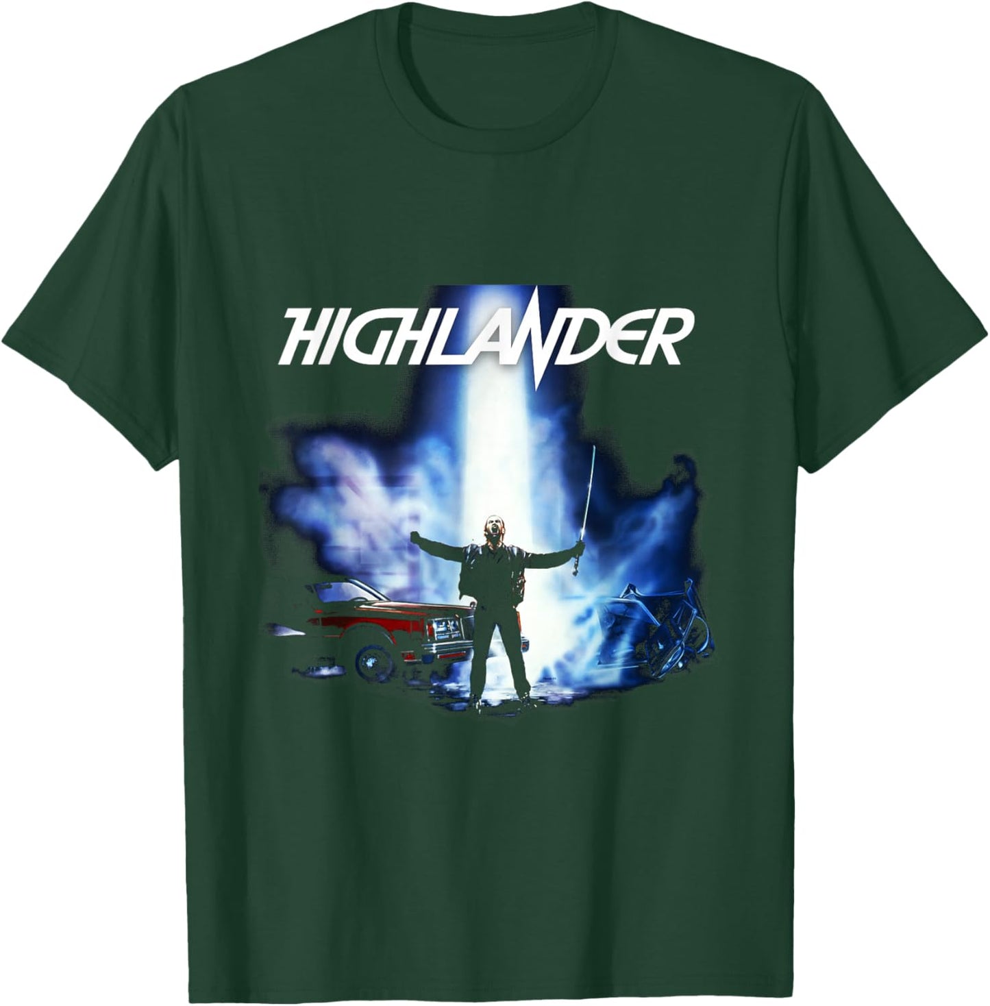 Highlander 1986 Everyday Heroes T-Shirt - T-Shirt | Forest