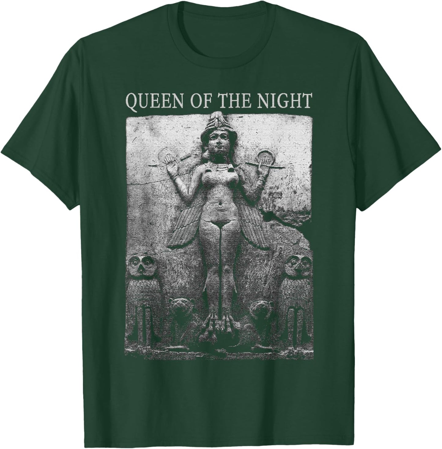 Lilith Inanna Queen of the Night Ishtar Ereshkigal Sumerian T-Shirt - T-Shirt | Forest