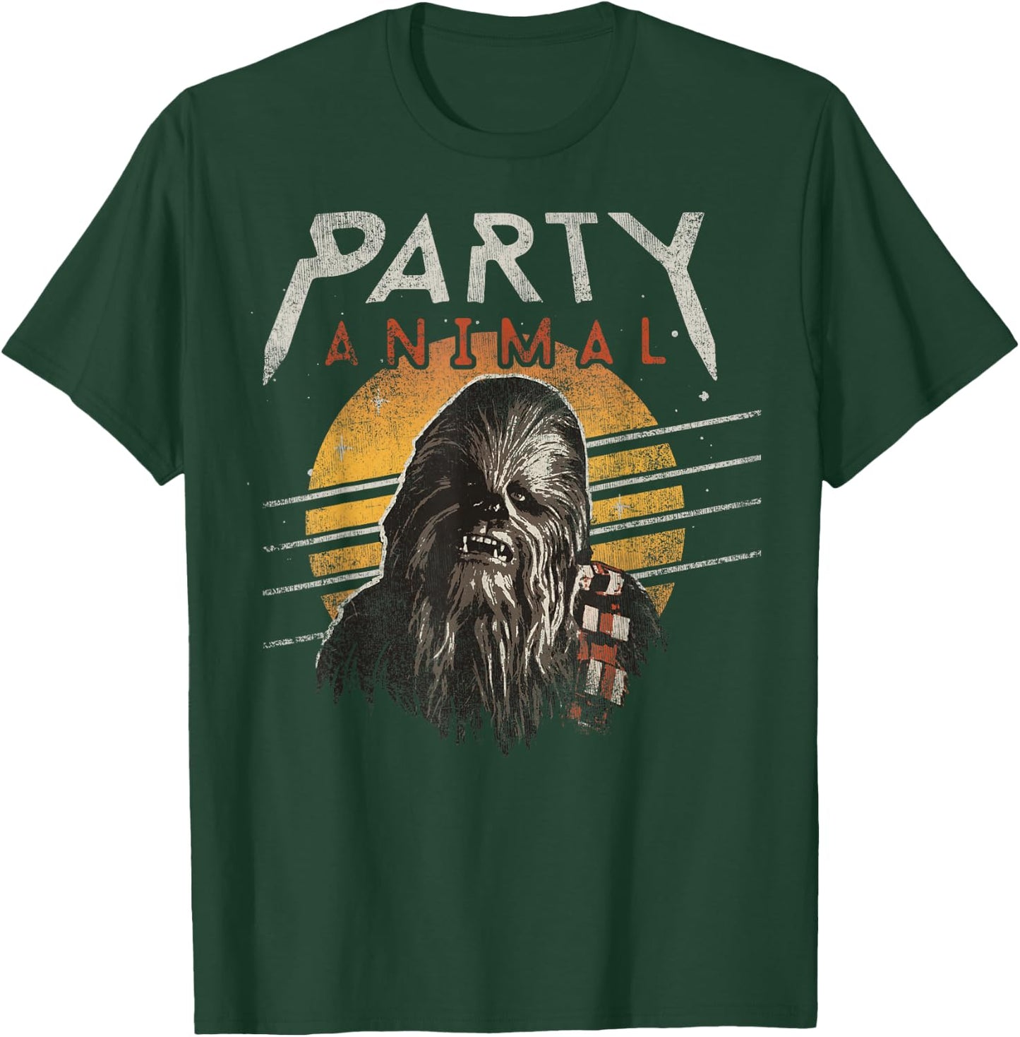 Star Wars Chewbacca Party Animal T-Shirt - T-Shirt | Forest