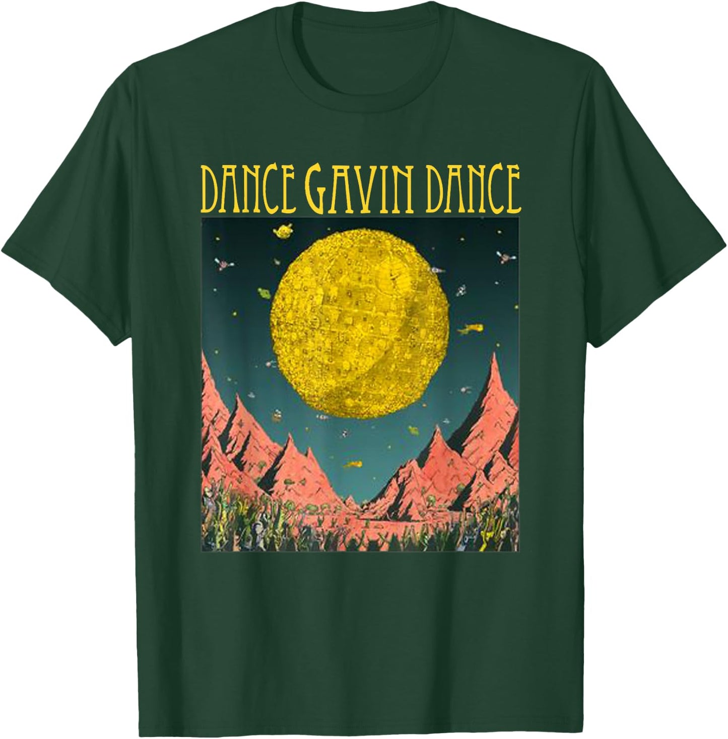 Dance Gavin Dance Mothership graphic - Dance Gavin Dance T-Shirt - T-Shirt | Forest