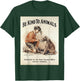 Be Kind To Animals Retro Vintage T-Shirt - T-Shirt | Forest