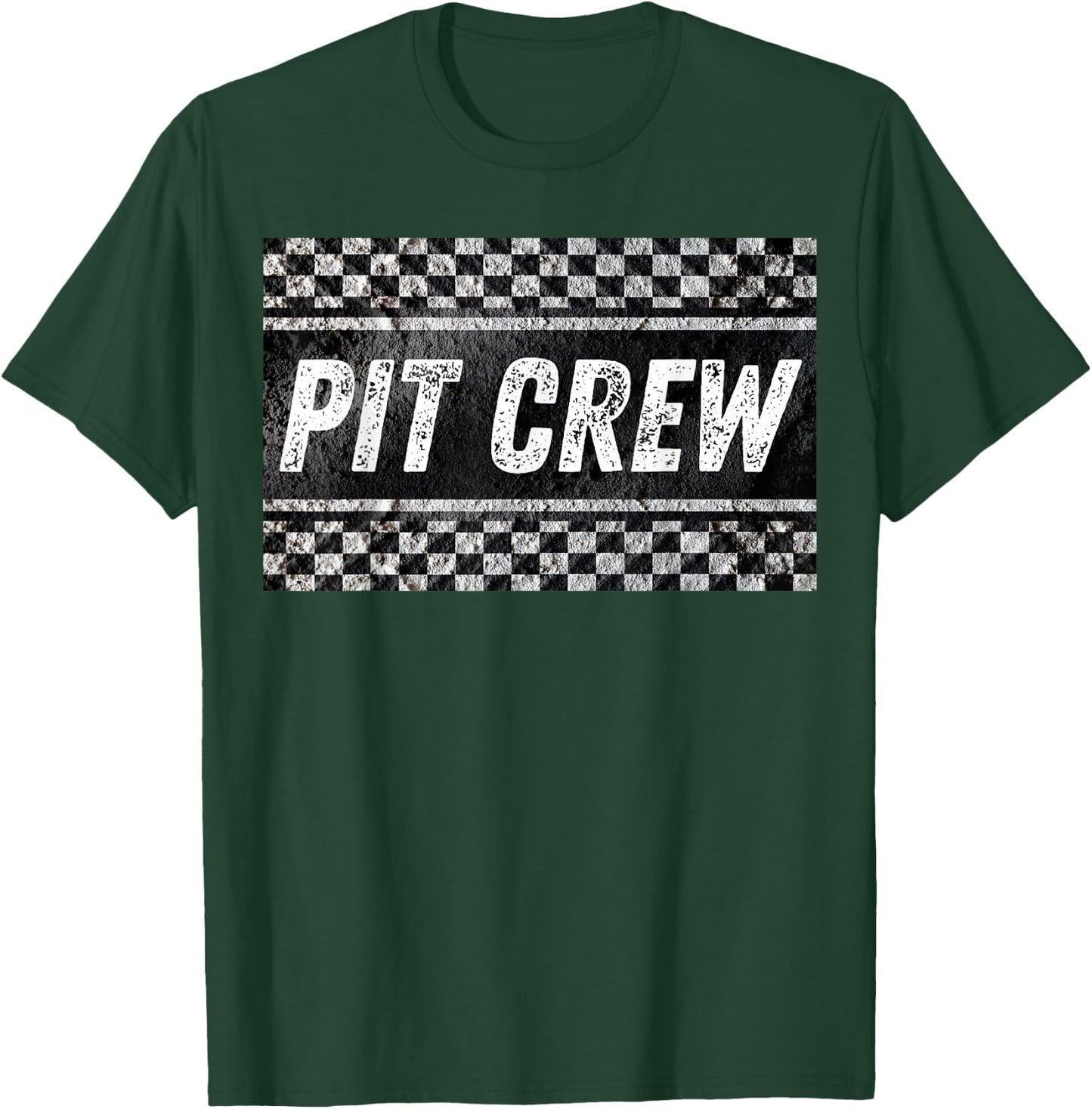 Pit Crew Costume For Racing Car Parties T-Shirt - T-Shirt | Forest