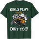Girls Playing in the UTV Dirt Offroad SXS Racing Quad Lovers T-Shirt - T-Shirt | Forest