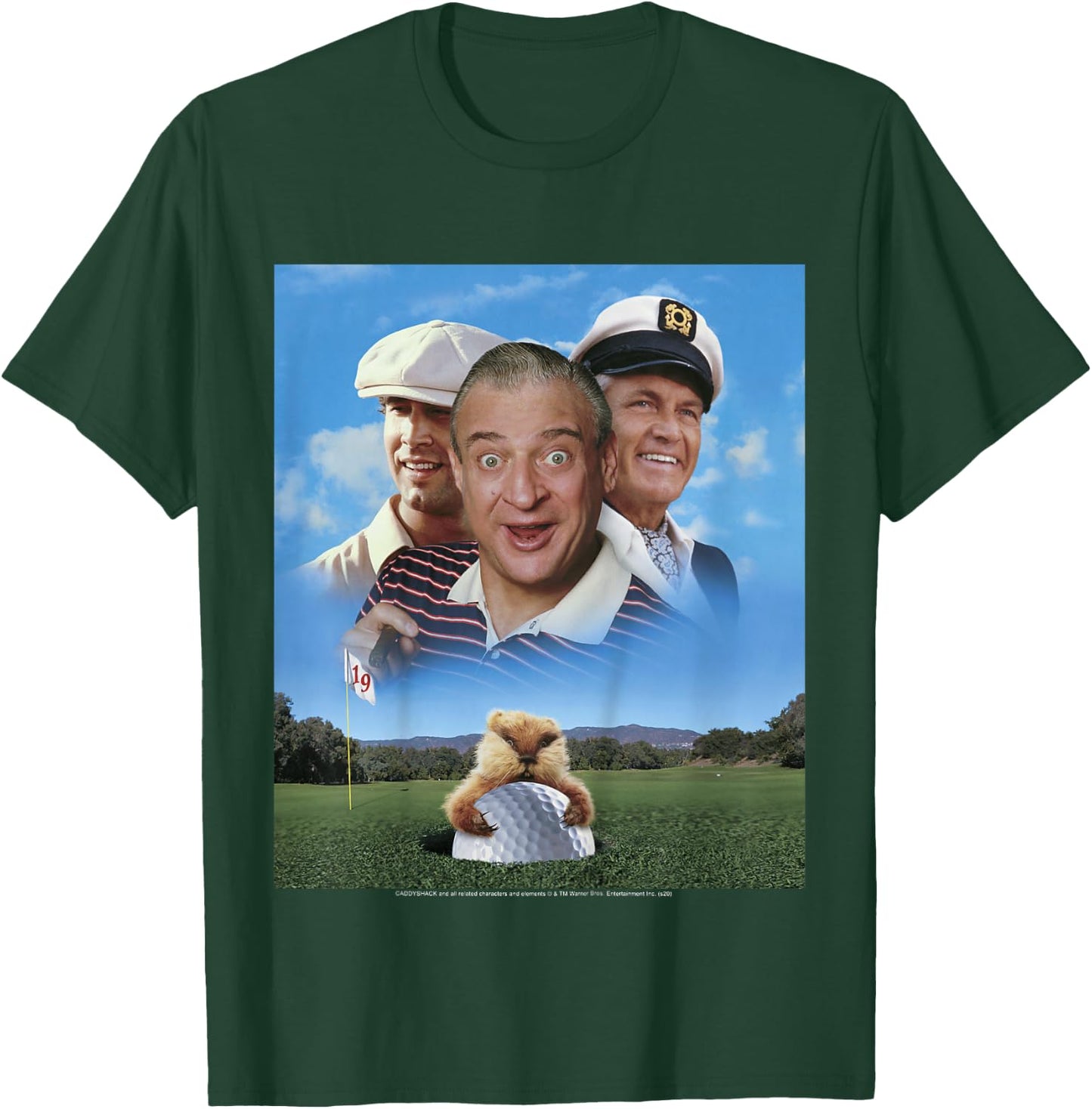 Kids Caddyshack Group Shot Poster T-Shirt - T-Shirt | Forest
