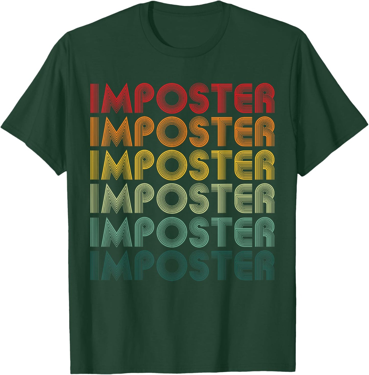 Cool Imposter Gamers - Retro Vintage Video Gamer Gift T-Shirt - T-Shirt | Forest
