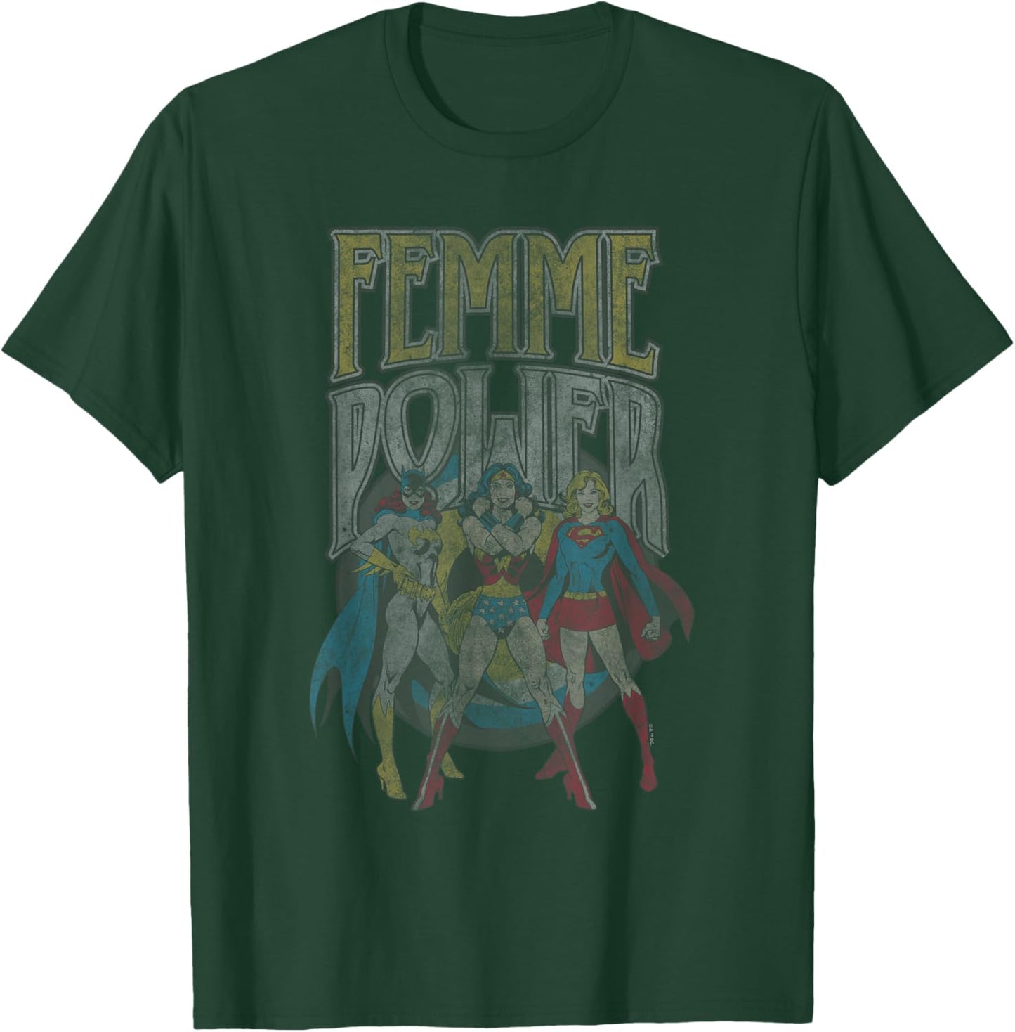 Wonder Woman Femme Power T-Shirt - T-Shirt | Forest