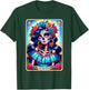 Tarot Card Dia De Los Muertos Woman Catrina Day Of The Dead T-Shirt - T-Shirt | Forest