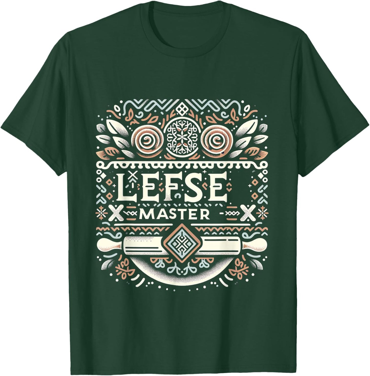 Lefse Master T-Shirt - T-Shirt | Forest