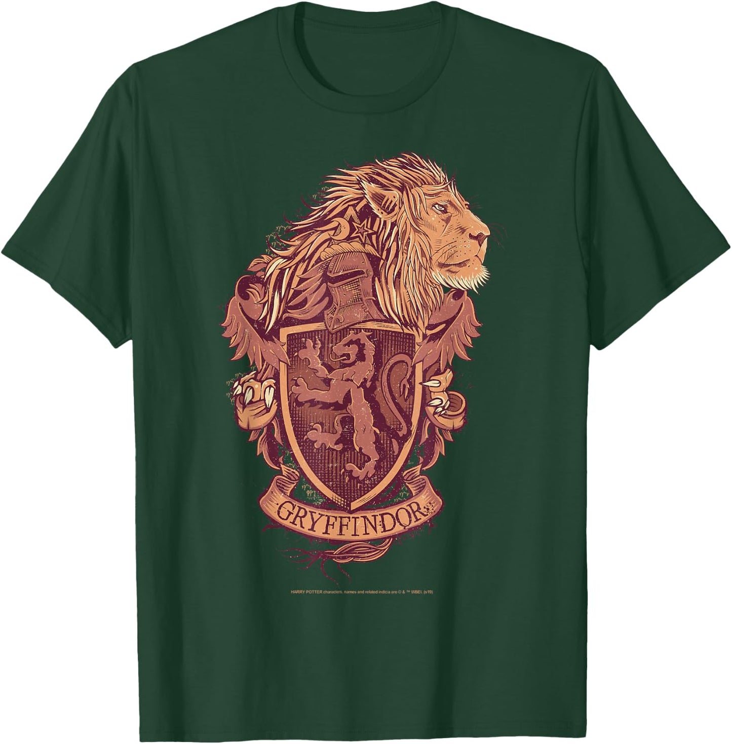 Harry Potter Gryffindor Detailed Crest T-Shirt - T-Shirt | Forest