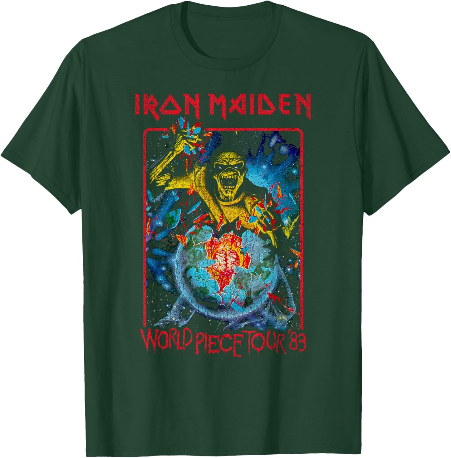 Iron Maiden - World Piece Tour '83 T-Shirt - T-Shirt | Forest