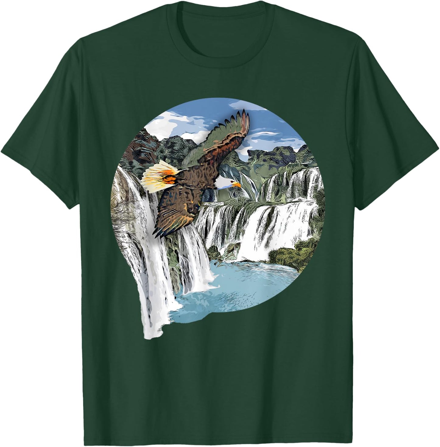 Bird Lover I Birds Of Prey I Eagle T-Shirt - T-Shirt | Forest