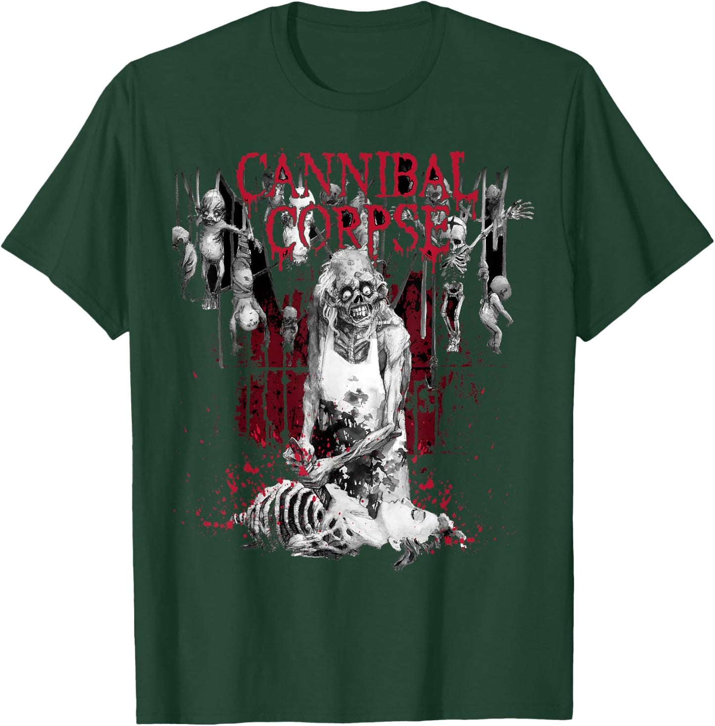 Cannibal Corpse - Butcher - Official Merchandise Short Sleeve T-Shirt - T-Shirt | Forest