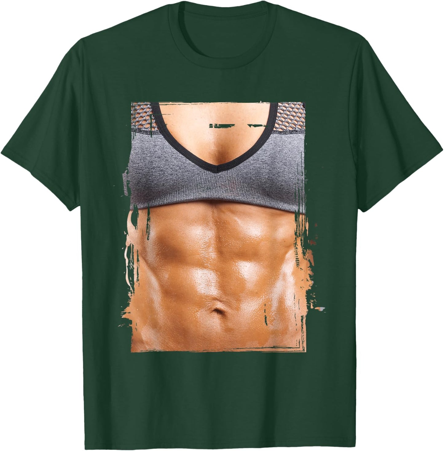 Fake Muscle I Woman Fitness Dream Woman Fitness Women Body T-Shirt - T-Shirt | Forest