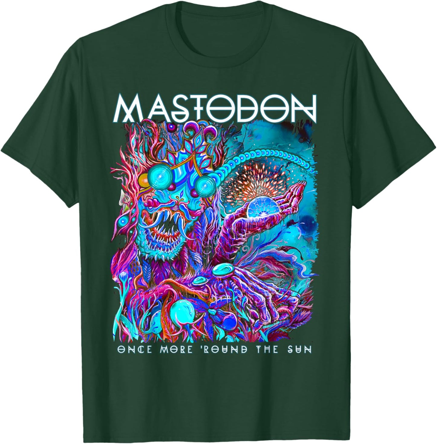 Mastodon – OMRTS Blue Beast T-Shirt - T-Shirt | Forest