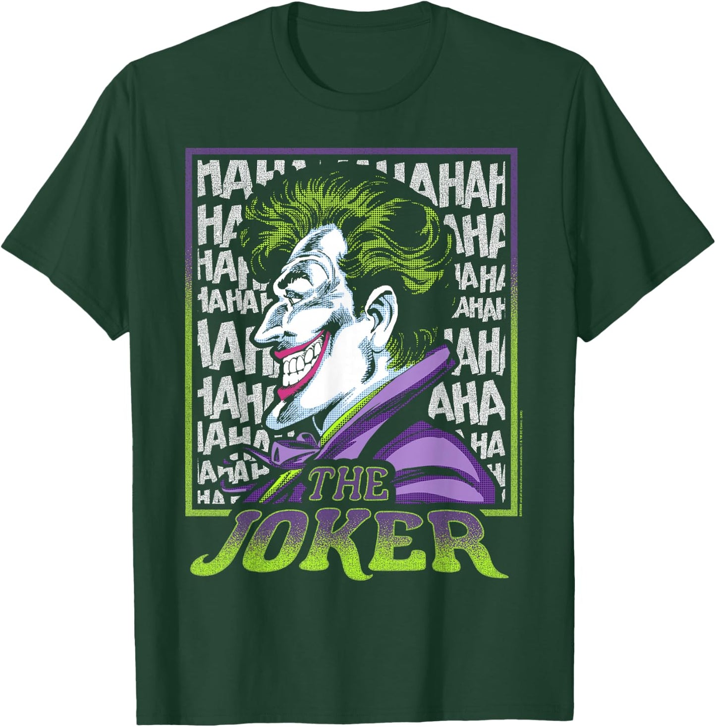DC Comics Batman Joker Profile T-Shirt - T-Shirt | Forest