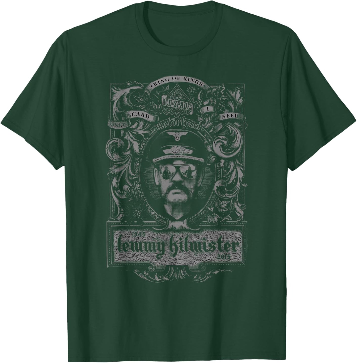 Motörhead - Lemmy Crest T-Shirt - T-Shirt | Forest