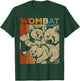 Retro Wombat T-Shirt - T-Shirt | Forest