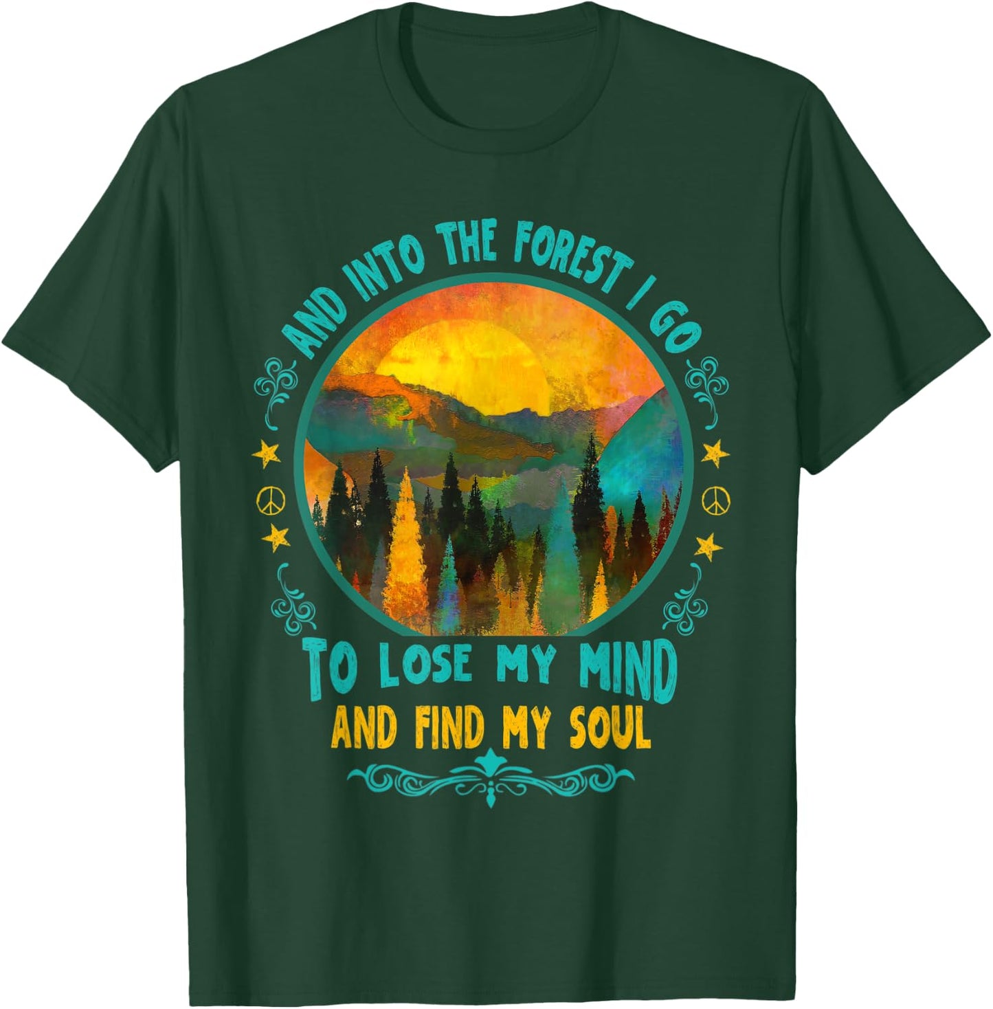 And Into The Forest I Go Hiking Camping Summer Camp Women T-Shirt - T-Shirt | Forest