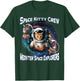 Space Kitty Crew Meowter Space Explorers Cute Cosmic Kitten T-Shirt - T-Shirt | Forest