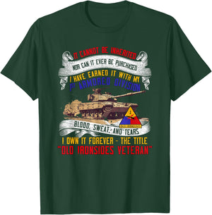 1st Armored Division Fort Bliss Veteran Texas Gifts T-Shirt - T-Shirt | Forest
