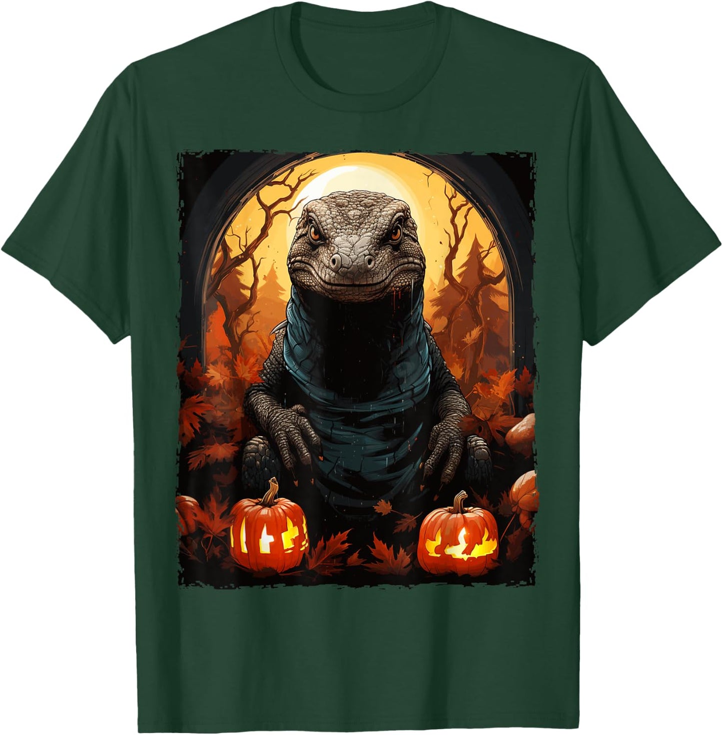 Komodo Dragon Halloween T-Shirt - T-Shirt | Forest