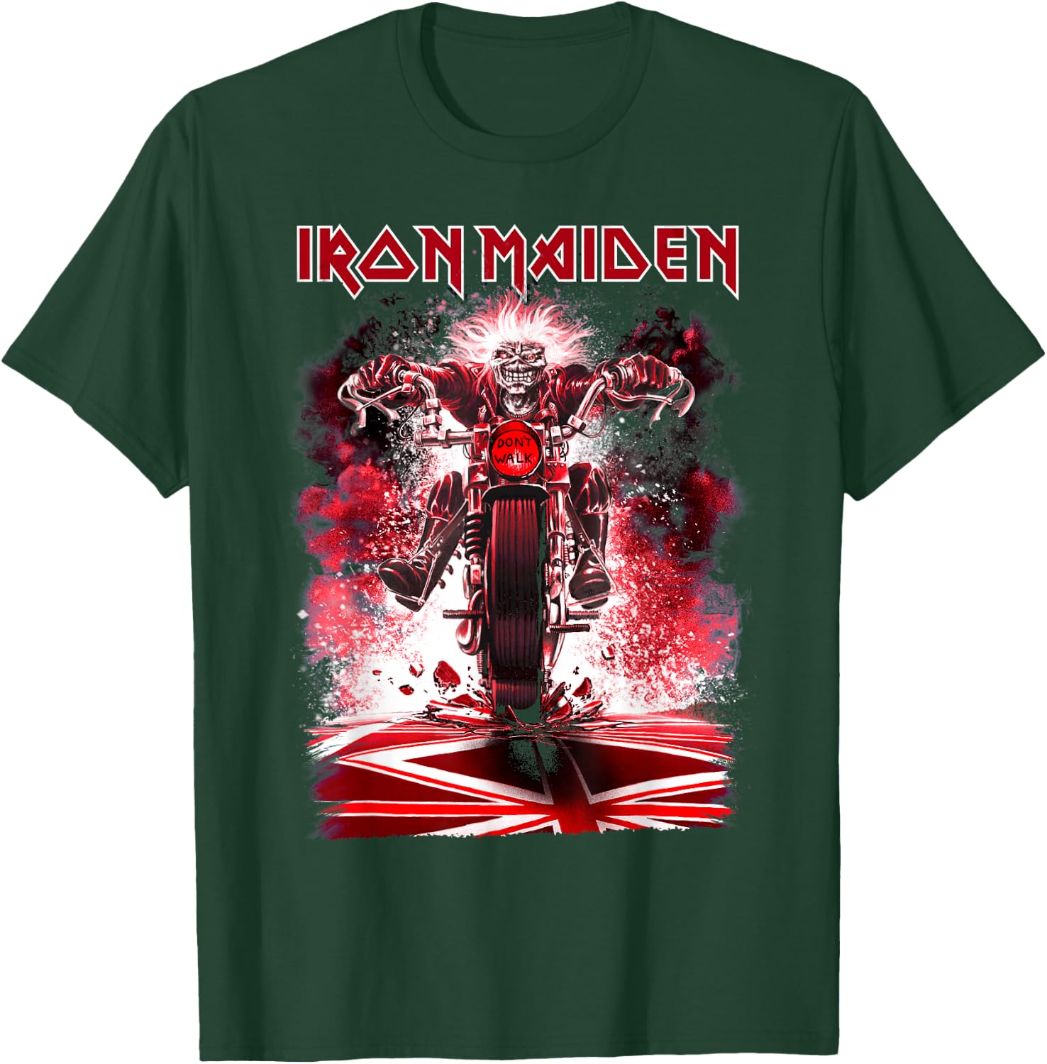 Iron Maiden - Eddie Bike T-Shirt - T-Shirt | Forest