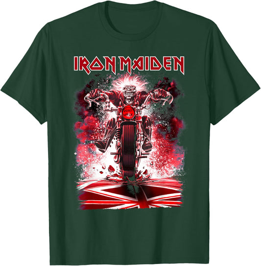 Iron Maiden - Eddie Bike T-Shirt - T-Shirt | Forest