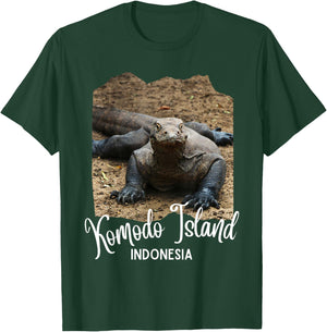 Komodo Island Indonesia Souvenir / Komodo Dragon T-Shirt - T-Shirt | Forest