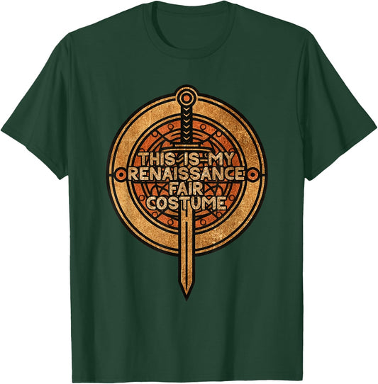 This Is My Renaissance Faire Costume Funny Festival Party T-Shirt - T-Shirt | Forest