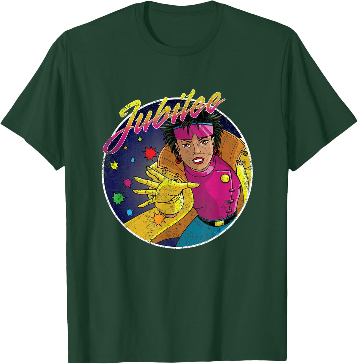 Marvel X-Men Jubilee 90s T-Shirt - T-Shirt | Forest