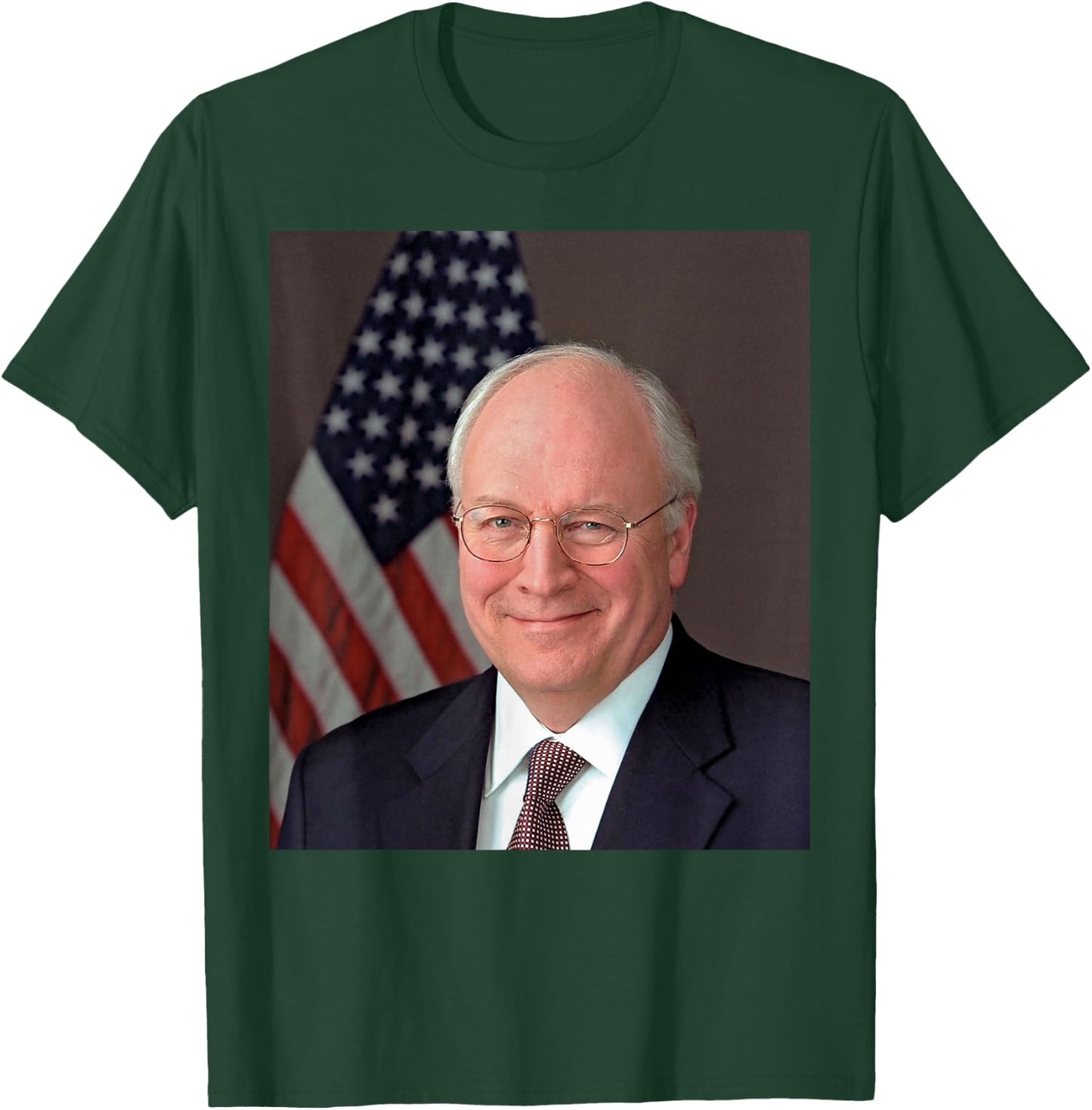 Dick Cheney American Flag Men T-Shirt - T-Shirt | Forest