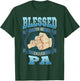 Blessed To Be Called Pa Gifts Pa Fathers Day T-Shirt - T-Shirt | Forest