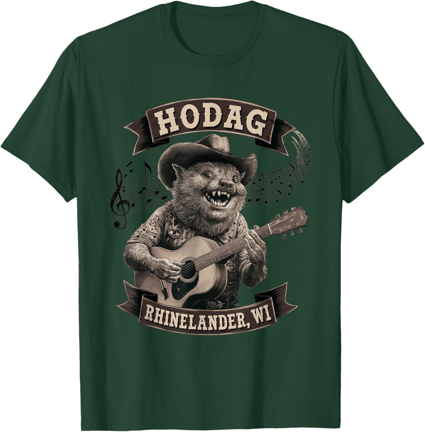 Hodag Rhinelander, WI Country Fest Creature T-Shirt - T-Shirt | Forest
