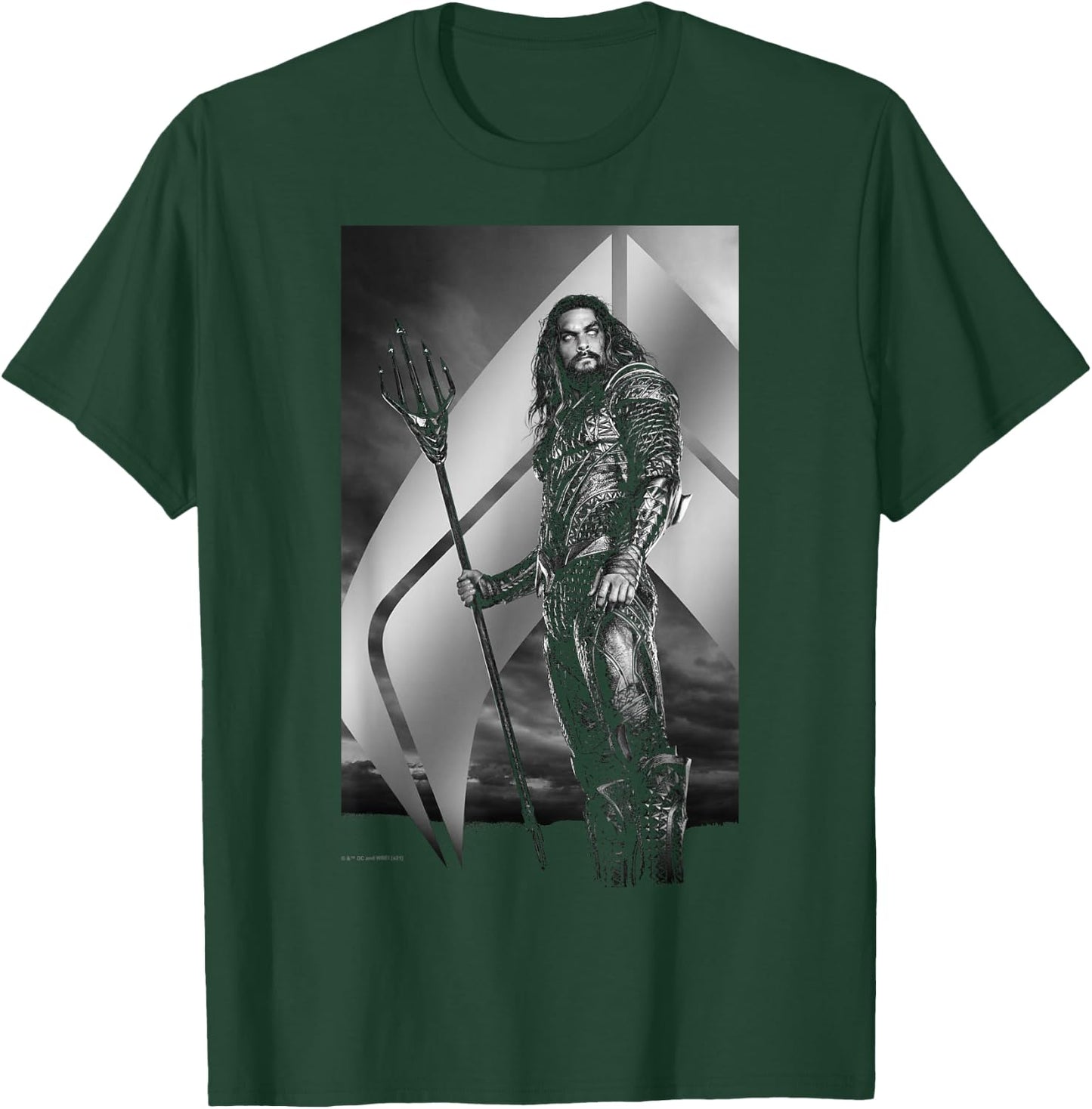 DC Comics Justice League Snyder Cut Aquaman Poster T-Shirt - T-Shirt | Forest