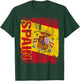 SPAIN Flag Vintage Distressed SPAIN T-Shirt - T-Shirt | Forest
