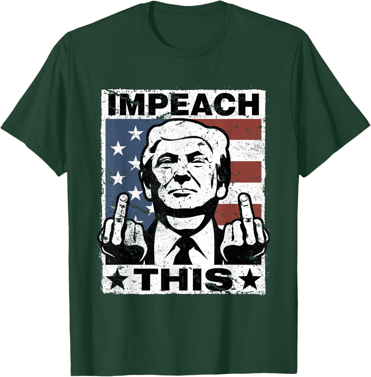 Trump Impeach This USA Vintage T-Shirt - T-Shirt | Forest