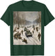 Battle Of The Bulge Winter Warfare Art T-Shirt - T-Shirt | Forest